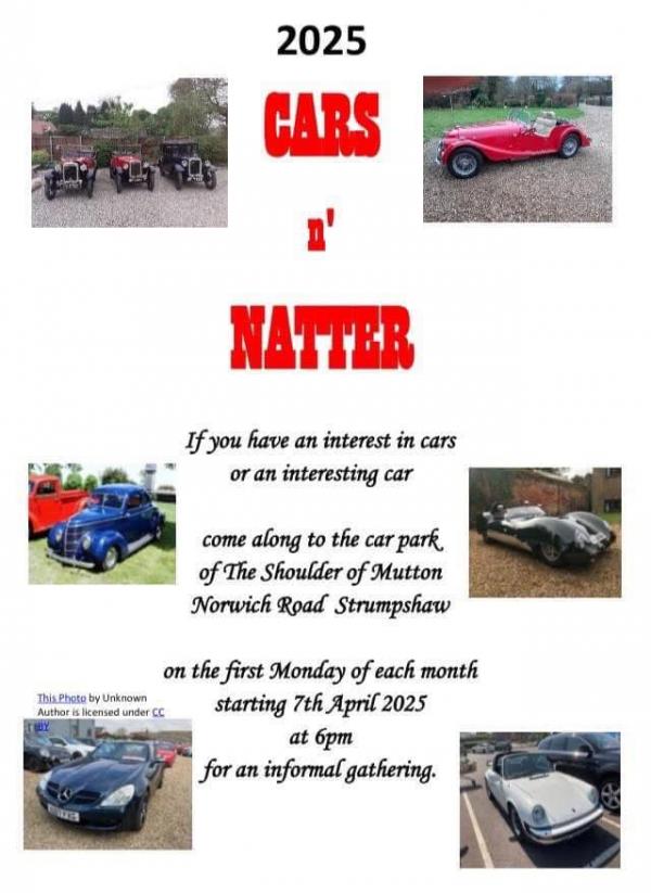 cars n natter 2025 shoulder of mutton
